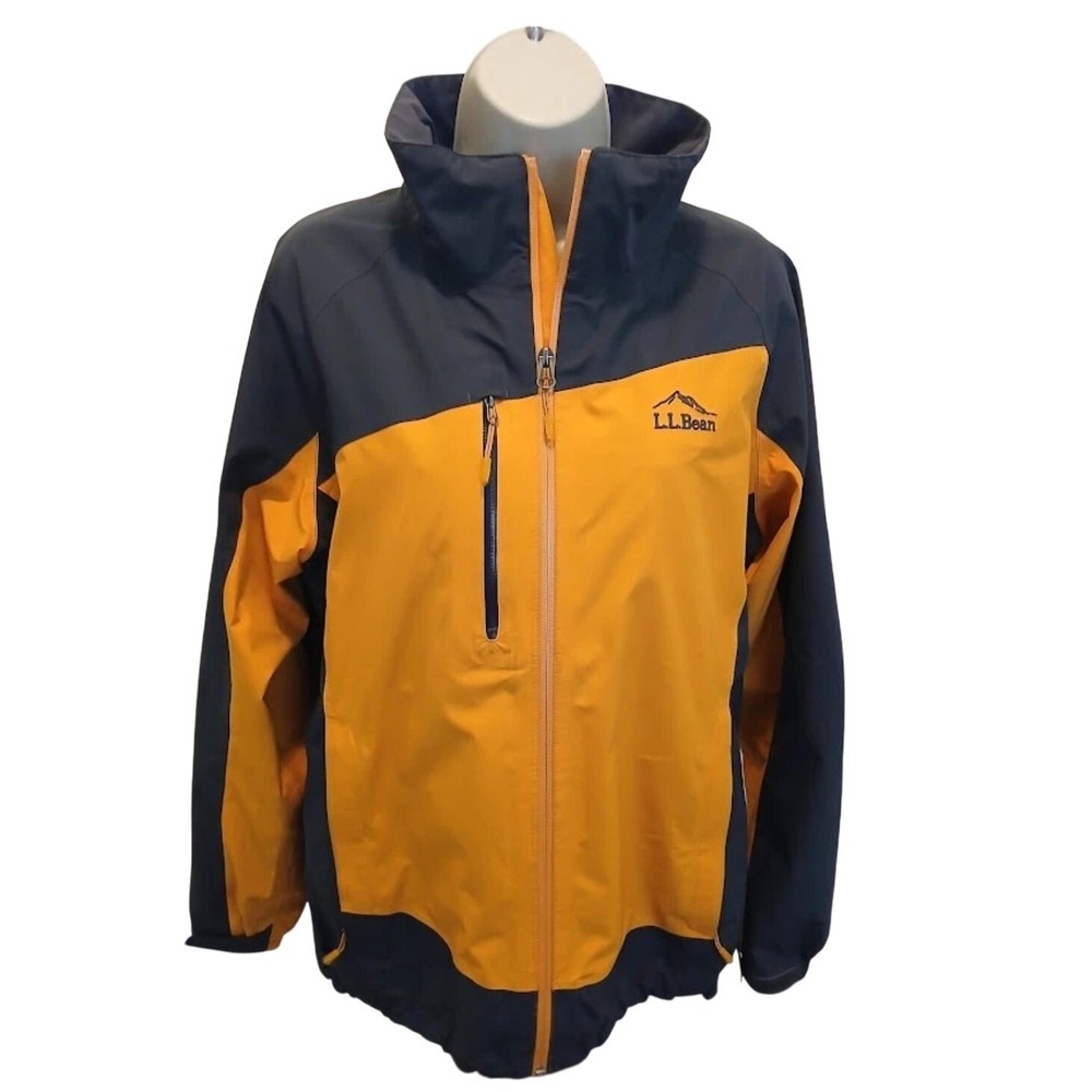 Womens XL Gore-Tex 3-in-1 Jacket 600 Fill Goose Down Ski Winter Snow Coat Yellow